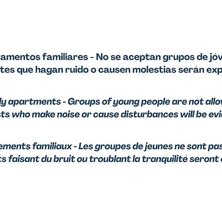 Apartamento Rentalmar Families Only